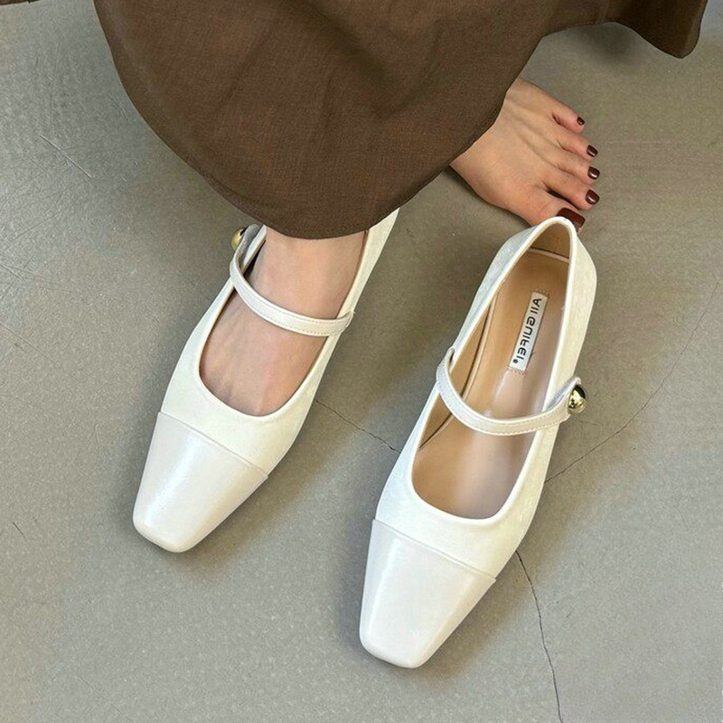 여성용 메리 제인 슈즈, 우아한 청키 슈즈, 디자이너  - Women Fashion Designers 리뷰 및 가격