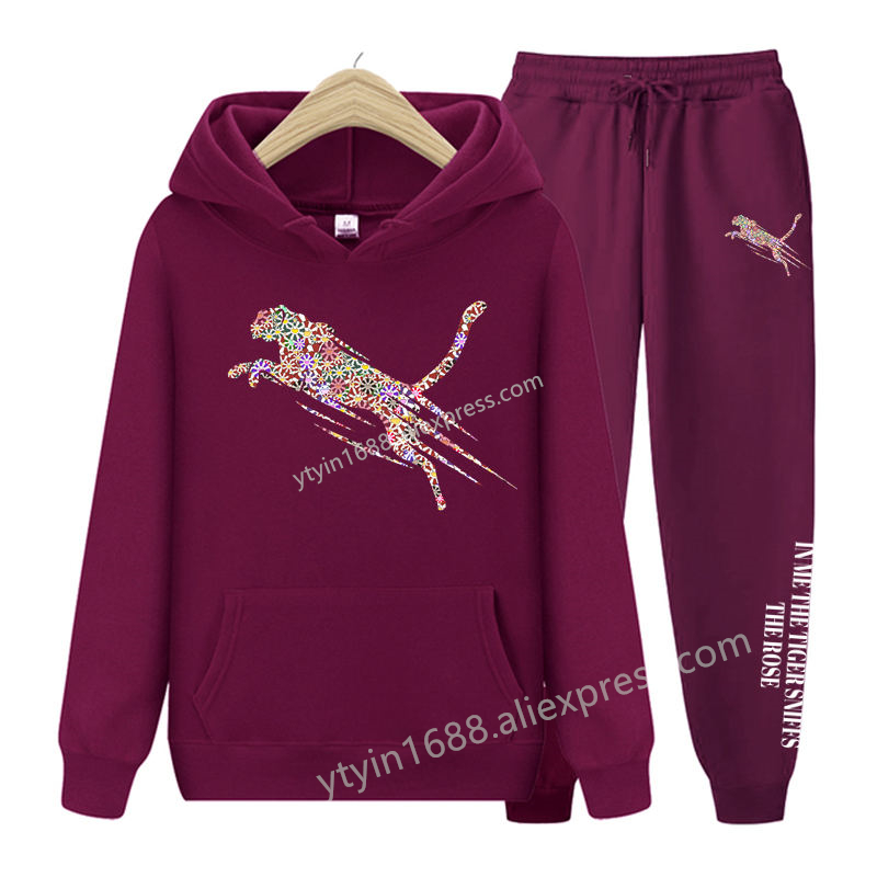 Womens TrackSuit 미적 스웨터 스웨트 팬츠 - Hoodie Women Oversized 리뷰 및 가격