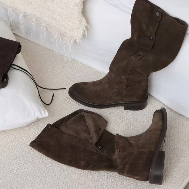 패션 힐 여성용 하이 부츠 캐주얼 스웨이드 스노우 부츠 - Women'S Fashion Boots 2025 리뷰 및 가격