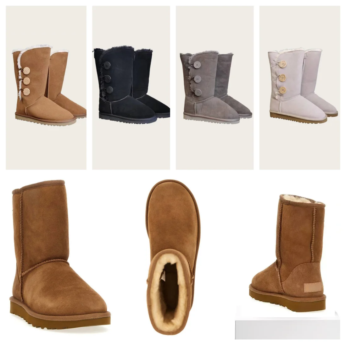 2026 HOT 여성용 신발 성인용 천연 가죽 울 소재 - Women'S Fashion Ugg Boots 리뷰 및 가격
