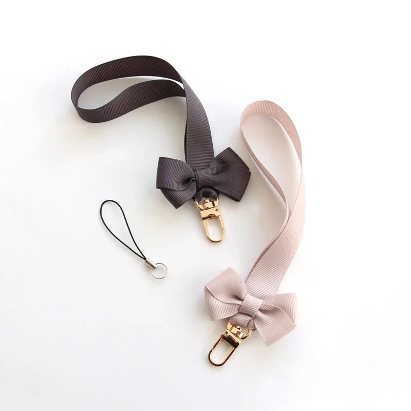 여성을위한 트렌디 Bowknot 휴대 전화 체인 사랑스 - Fashion Women Picture 리뷰 및 가격