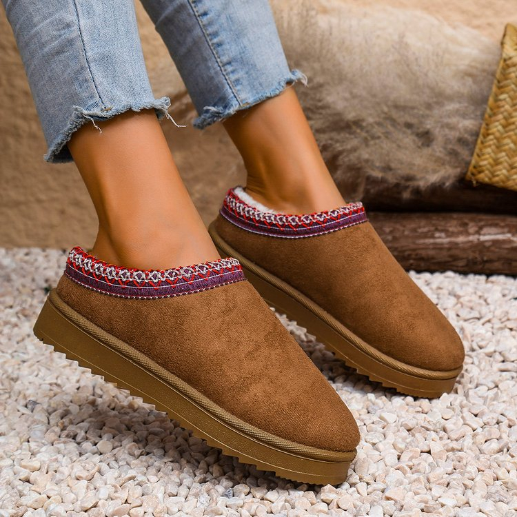 2025new 여성용 스노우 부츠 캐주얼 슬립온 울 따 - Women'S Fashion Ugg Boots 리뷰 및 가격