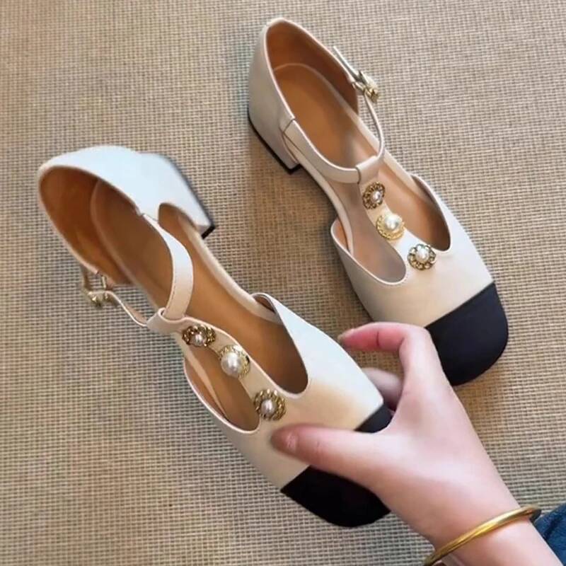 여성 스퀘어 토 힐 샌들 여름 신발 패션 신상 디자이너 - Women Fashion Designers 리뷰 및 가격