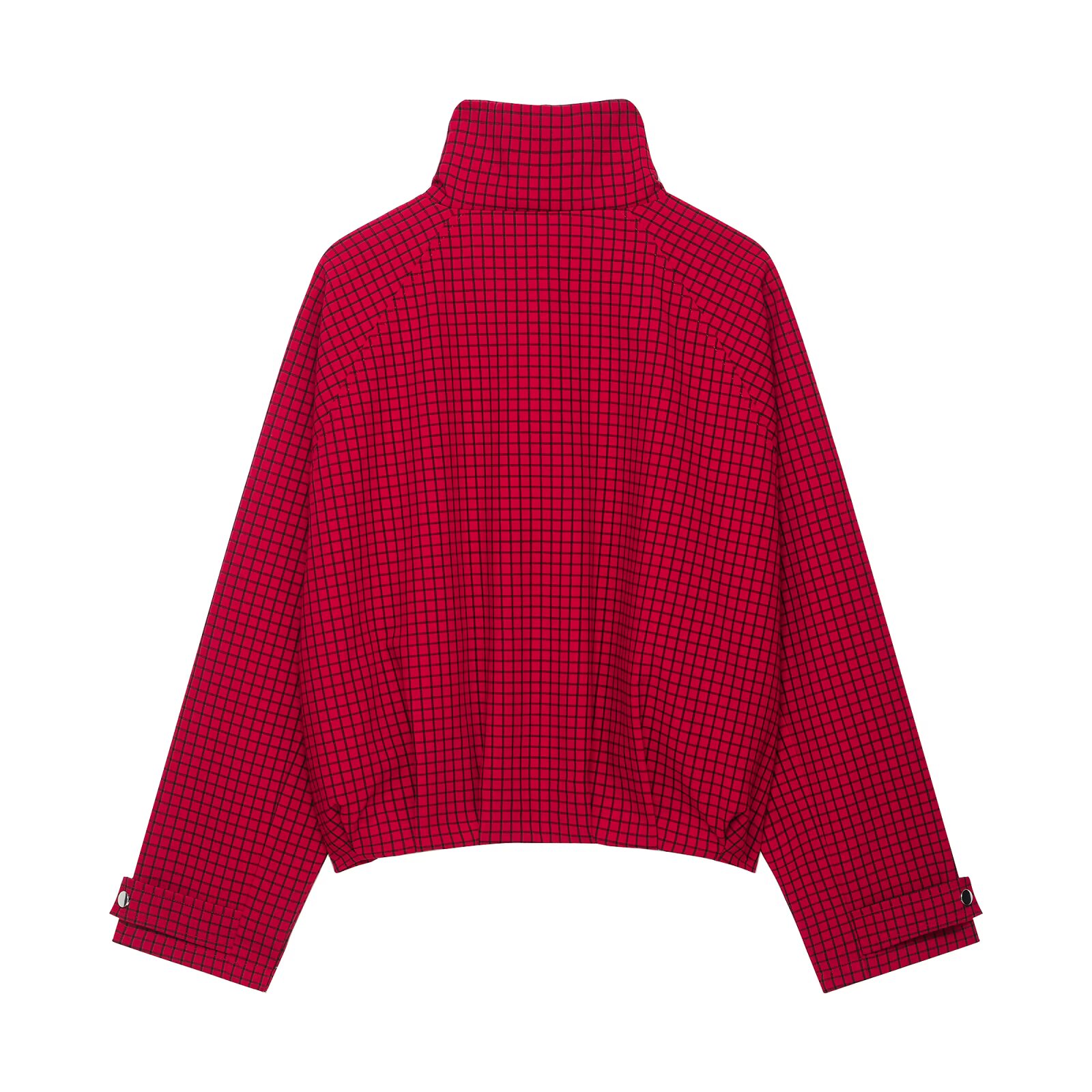 가을 패션 체크 무늬 봄버 재킷 여성용 재킷 크롭 오버 - Women'S Fashion Bomber Jacket 리뷰 및 가격