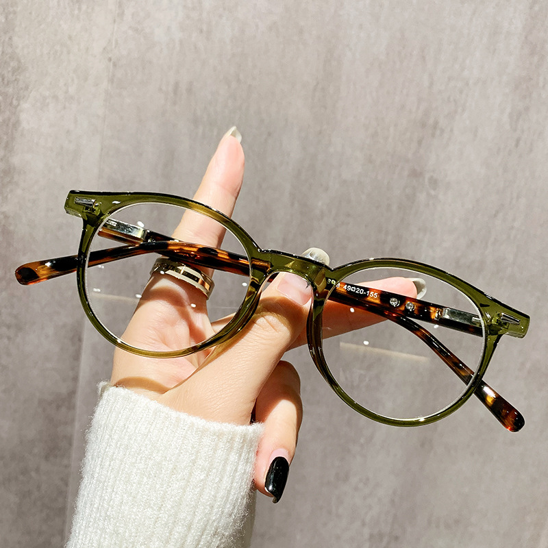 레트로 초경량 프레임 블루라이트 차단 안경 여성용 패셔 - Women'S Fashion Glasses Non Prescription 리뷰 및 가격