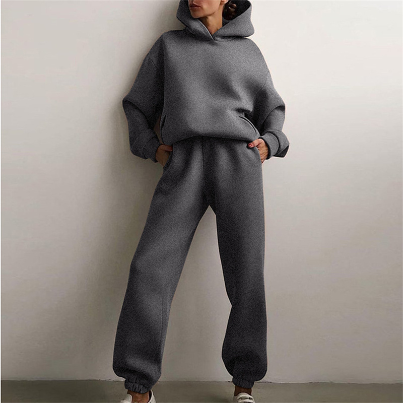 여성용 대형 운동복 세트 따뜻한 가을 패션 까마귀 스웨 - Hoodie Women Oversized 리뷰 및 가격